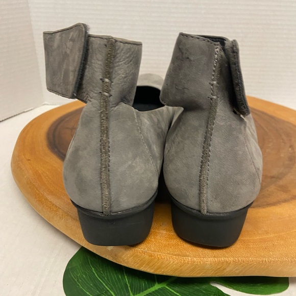 DANSKO Grey Suede Ankle Strap Ballet Wedges Sz:40 - Picture 7 of 10